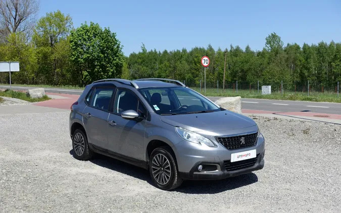 śląskie Peugeot 2008 cena 36800 przebieg: 116000, rok produkcji 2016 z Tuchola